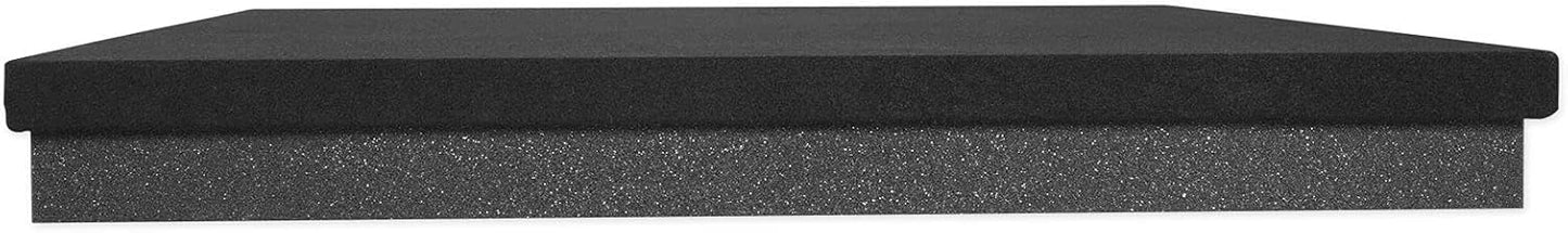Rockville ISO 10-12 Isolation Platform Acoustic Riser Pad, 19" x 19" x 1.75", High-Density Foam, Vibration Reduction, Scratch Protection, for 10"/12" Subwoofers and Studio Monitors