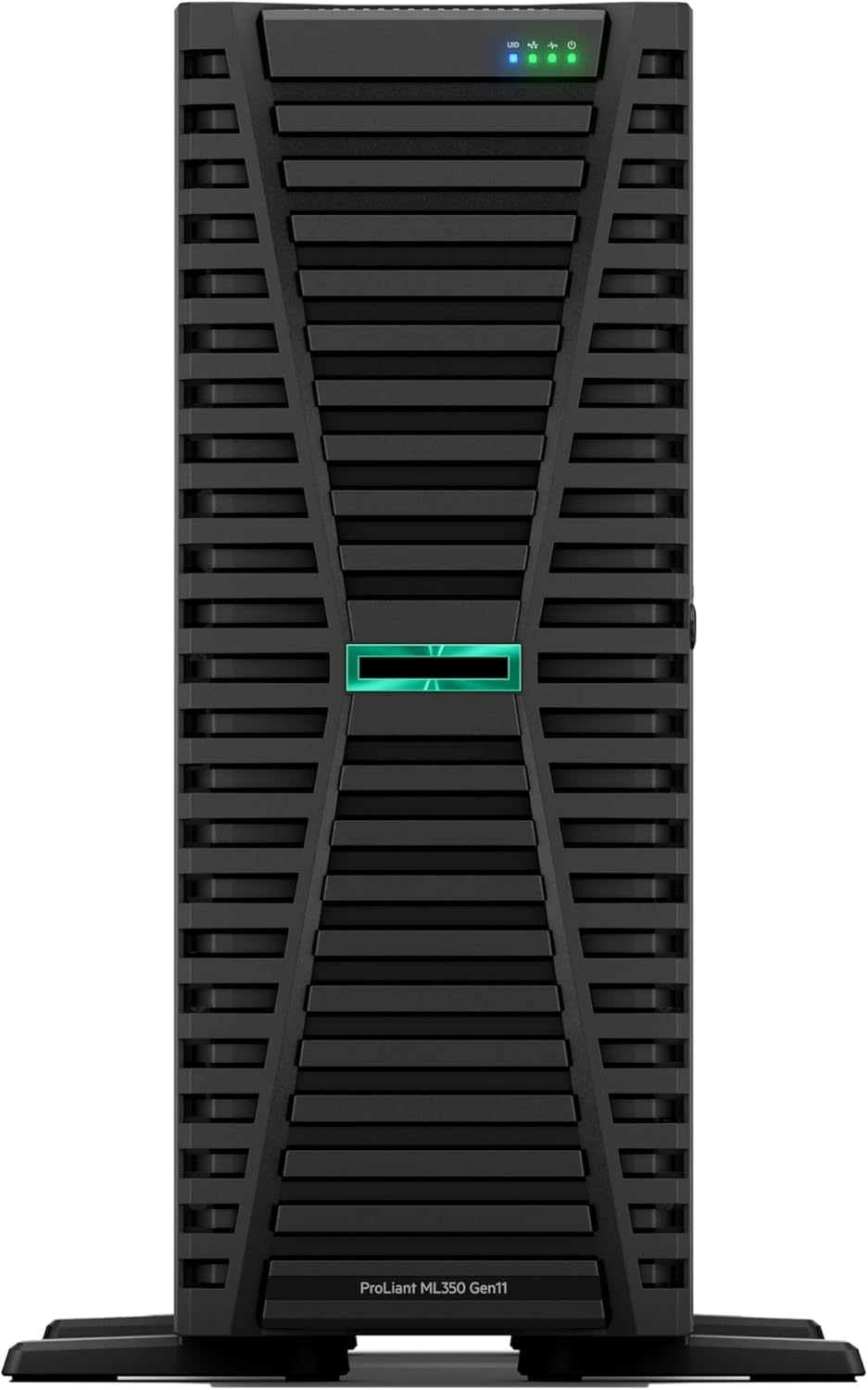Hewlett Packard Enterprise ProLiant ML350 Gen11 Tower Server w/one Intel Xeon Silver 4516Y+, 2.2GHz, 24c 1P 2x32GB-R 8SFF MR408i-o 2x960GB SSD 2x800W PS (HPE Smart Choice P83320-005)