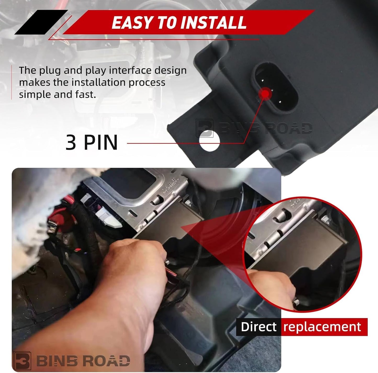 Voltage Converter Module Auxiliary Battery 2059053414 Compatible with Mercedes-Benz AMG C300 GLE350 GLS450 S560 G550 | C43 C63