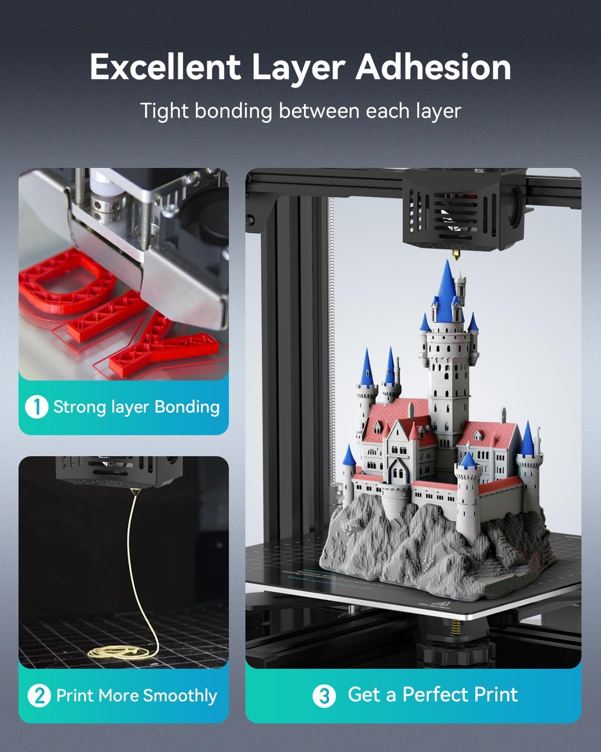 SUNLU 3D Printer Filament PETG Filament 1.75mm,Less Stringing Good Layer Adhesion High Toughness,PETG Filament 1.75 ±0.02mm, 1kg Spool(2.2lbs),Sunny Orange