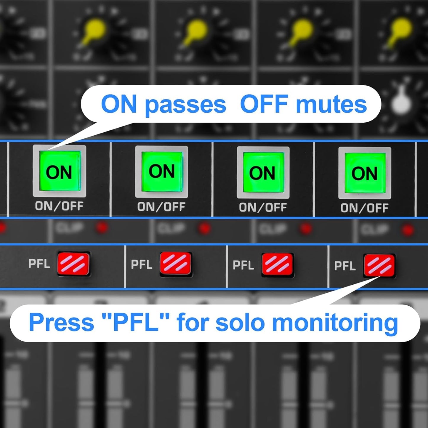 12-Channel Professional Audio Mixer, FX-12usb Mixing Console with XLR Inputs, Bluetooth, 99 DSP Effects, MP3, USB Interface for Podcast, Music, Recording, PC 13.39"x3.54"x18.90"inches