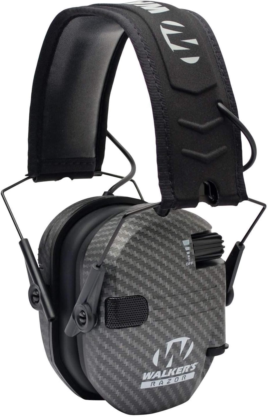 Walker's Razor Slim Ultra Low Profile Compact Design Adjustable Range Shooting Hunting Hearing Protection Electronic Earmuffs