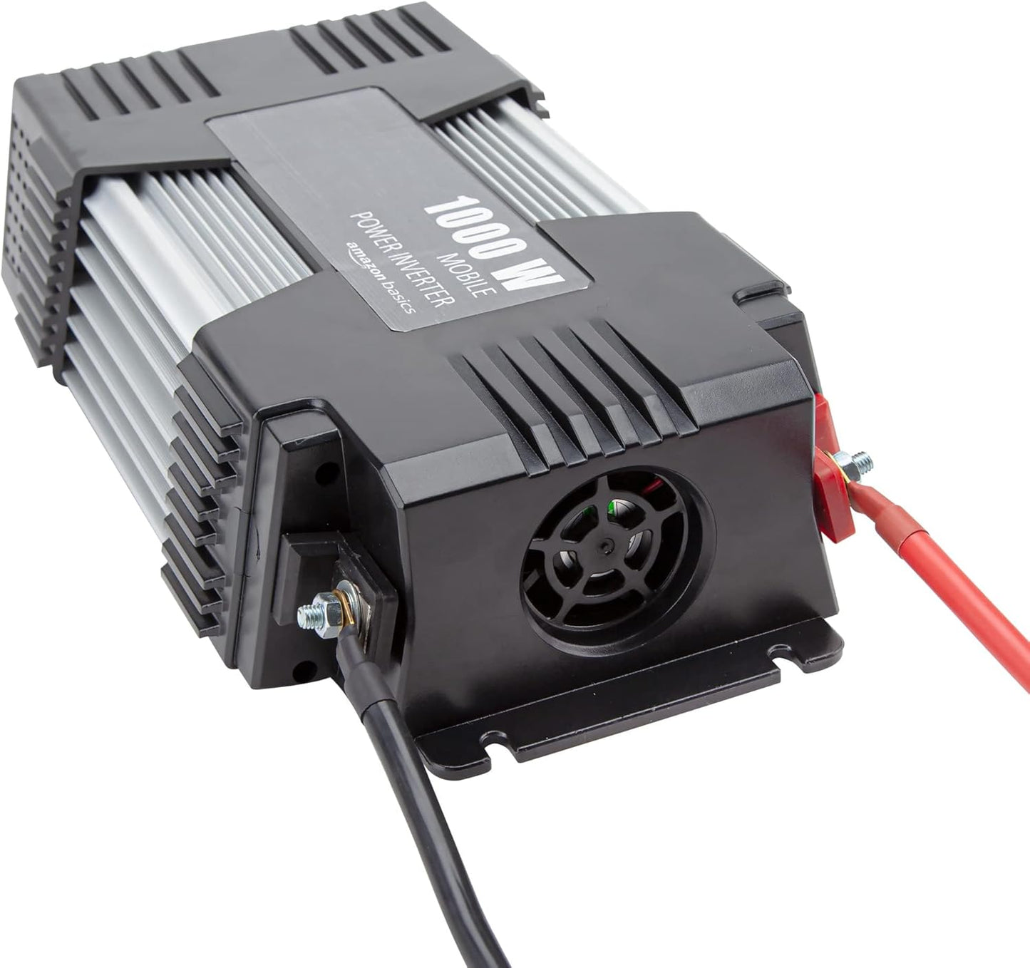 Amazon Basics 1000W Car Power Inverter - 12V to AC 110V, 13.81 x 7.44 x 3.07 inches