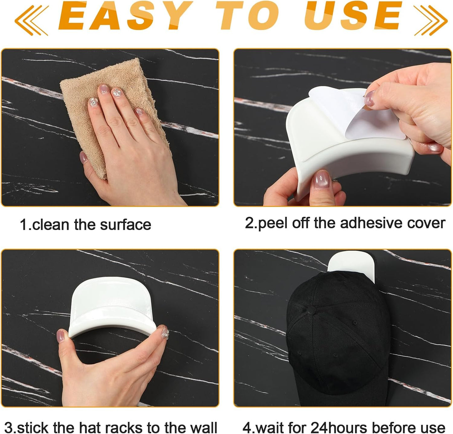 30 Pcs Headset Wall Holder Adhesive Gaming Headset Holder Hooks for Wall Mounting Strong Universal Holder Hooks for Headsets, Game Pads, Hats, Closets, Doors