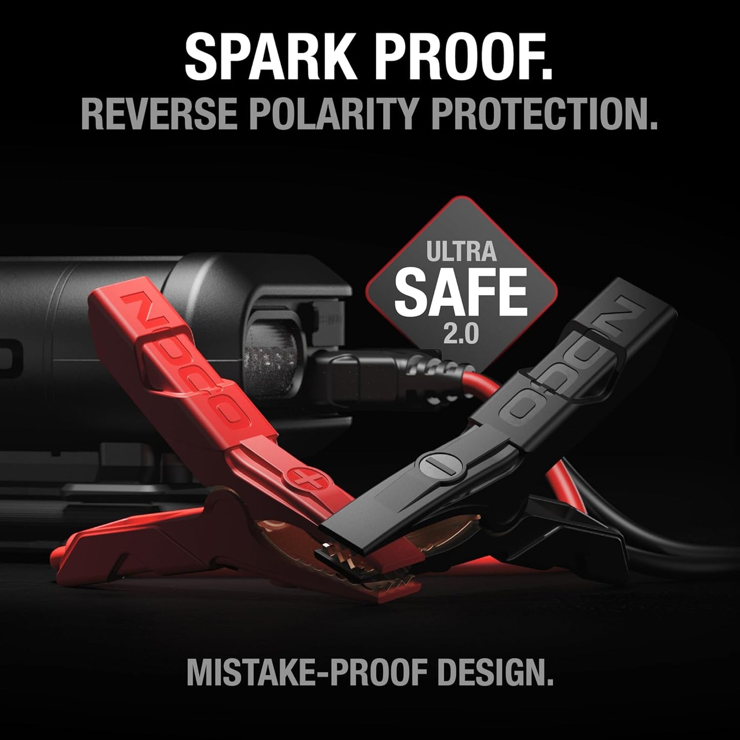 NOCO Boost+Air AX65: 2000A Jump Starter with Air Compressor Tire Inflator – Starts 8.0L Gas & 6.0L Diesel – 67 SLPM Airflow Inflates 0–40 PSI in 2 Minutes