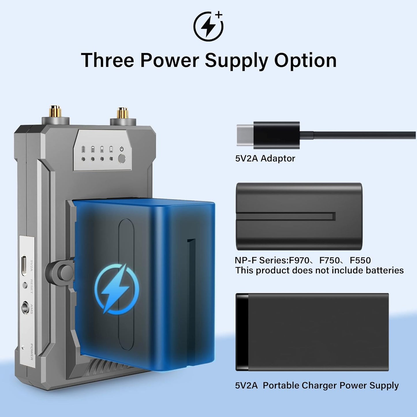 Receiver Only,Wireless HDMI Transmitter and Receiver 1080P@60Hz,900S Wireless HDMI Extender RX up to 4 RXs, 820FT Long Distance Low Latency,Loop Out and IR Control,Suitable for Projector,TV,PC,DVR