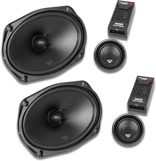 CERWIN-VEGA! HED 2025 Edition – 6" x9” 2-Way Coaxial Full Range Speaker System- H69C