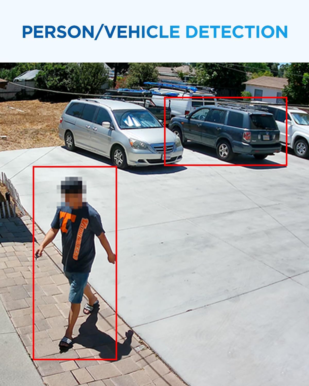 4COVR IP Security Camera System PoE Built-in Mic, 8CH 4K H.265 NVR with 2TB HDD, AI Human Vehicle Detection, 8Pcs 5MP Commercial IP67 IP Bullet Camera Night Vision, 24/7 Recording, LY37EX5M0808