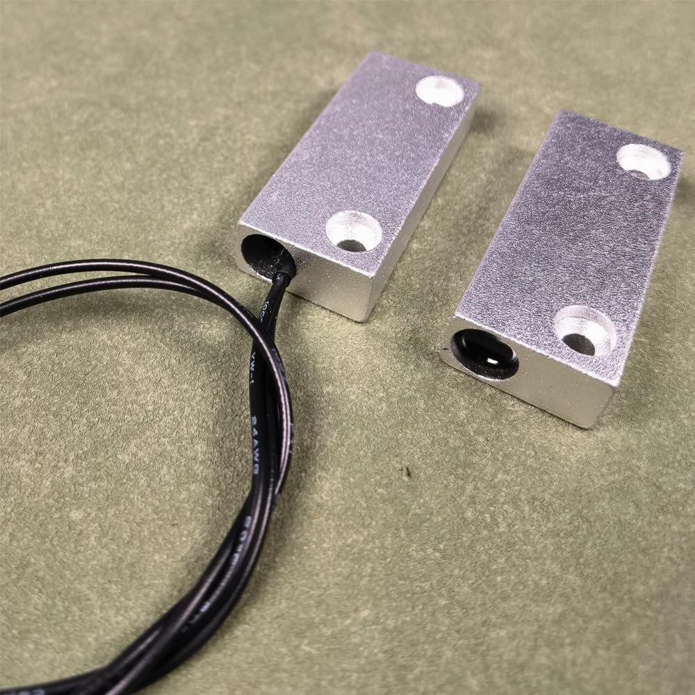 Rolling Door Contact Magnetic Reed Switch Alarm with 2 Wires for NC. Applications MC-52