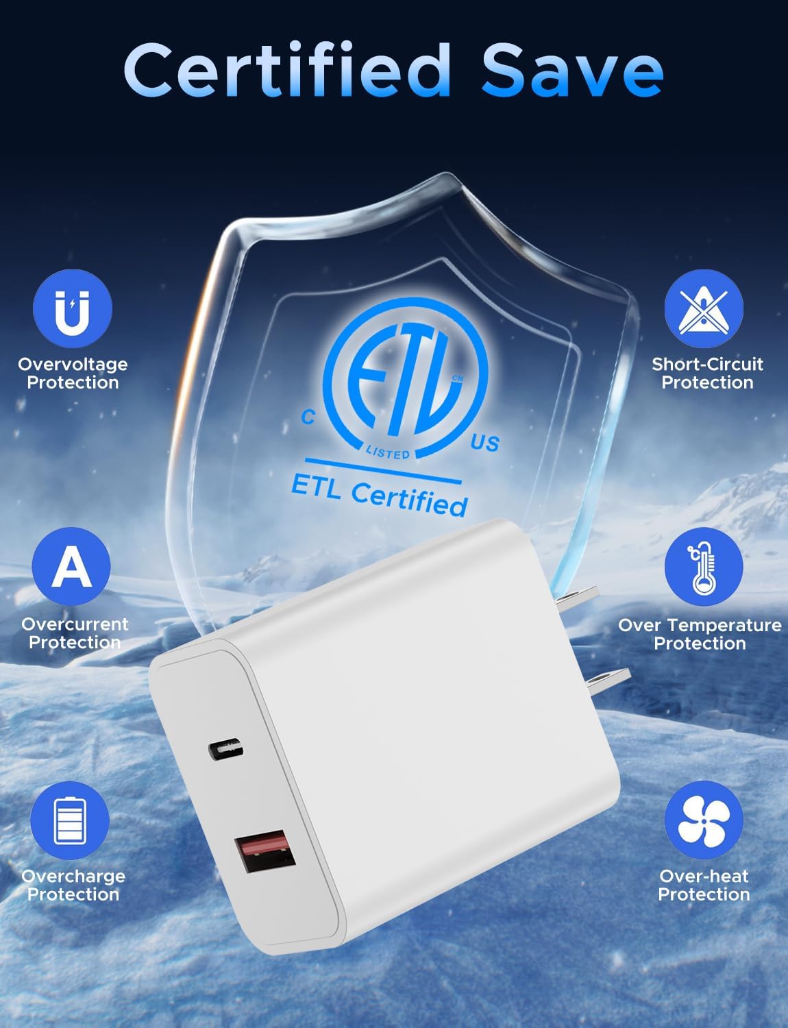 Multi Charging Cable for Apple Watch Charger iPhone Charger PD20W USB C/A Block Fast Charging Compatible with iWatch Ultra/SE/10/9/8/7/6/5/4/3/2/1 & iPhone 16/15/14/13/12/Galaxy S23-4FT