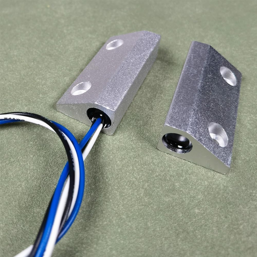 Rolling Door Contact Magnetic Reed Switch Alarm with 3 Wires for N.O./N.C. Applications MC-56