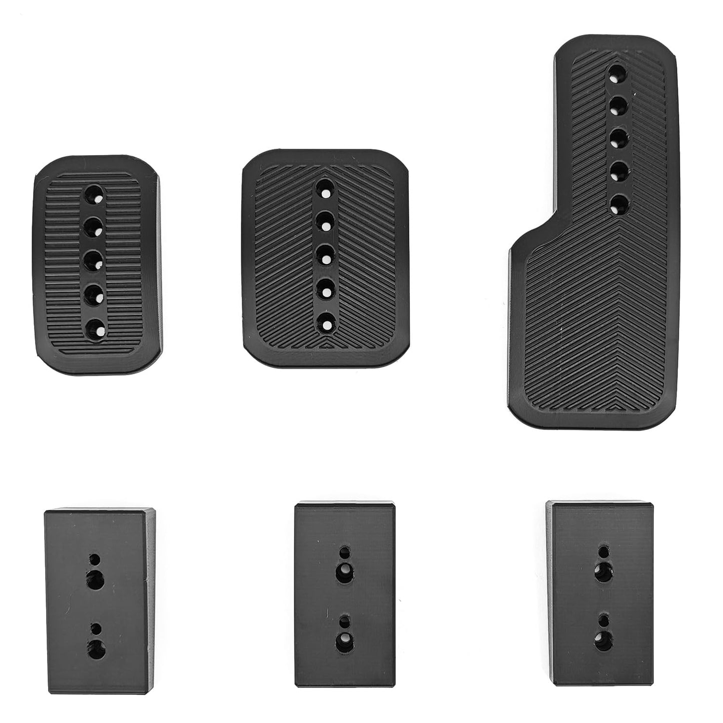 ODO LUCK 10° Angled Fix Pedals Cover Set for MOZA SRP/SRP LITE Pedals, Modification Accessories