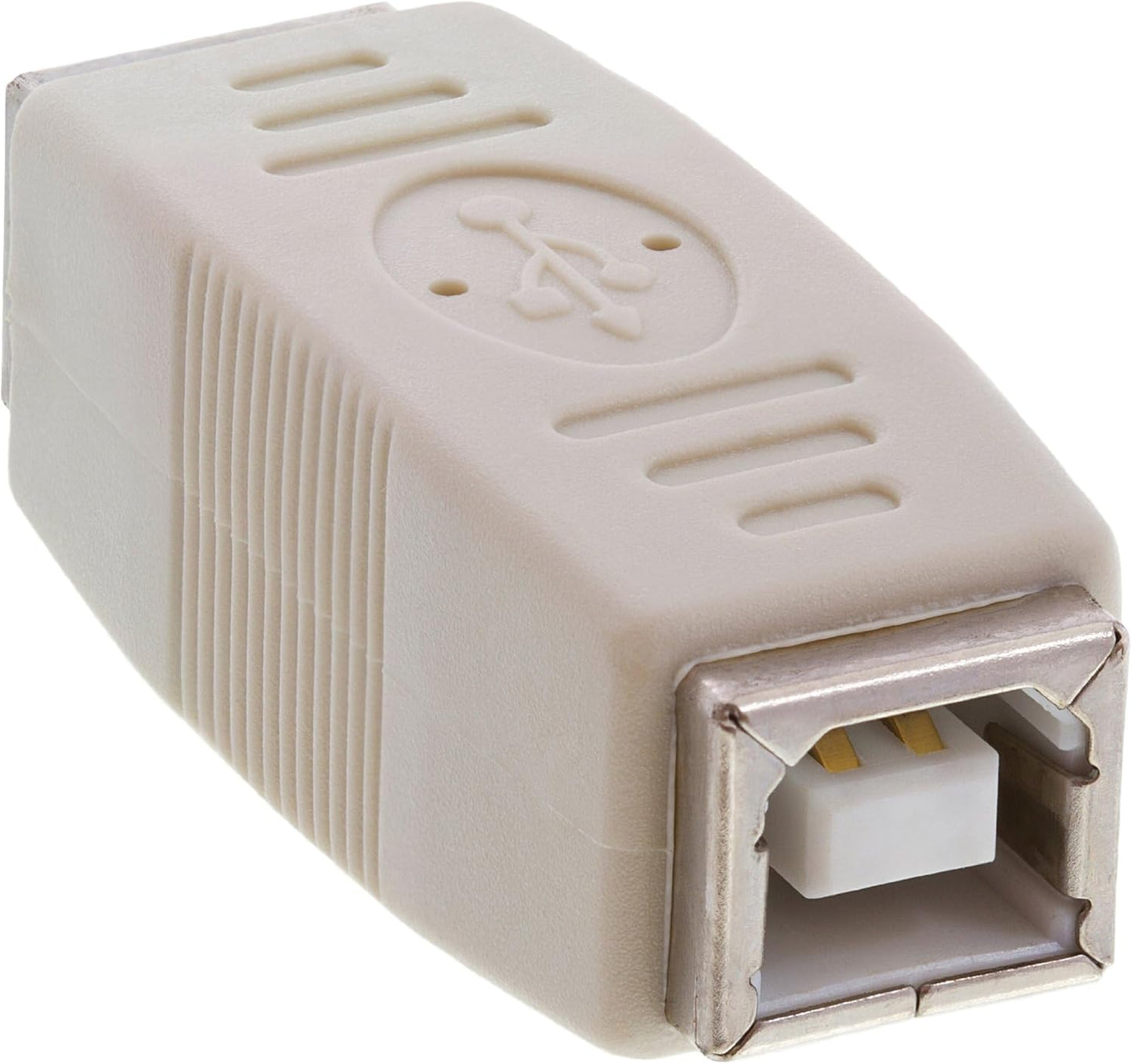 Cmple - USB B to B Adapter USB 2.0 Female to Female Coupler Jack to Jack Connector Converter for Printer Cable Scanner HDD External Hard Drive