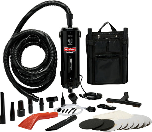 METROVAC Vac N Blo PRO-83BA-CS Car Detailing Vacuum and Blower | Powerful Heavy Duty High Power Car Vacuum Cleaner 4.0 HP