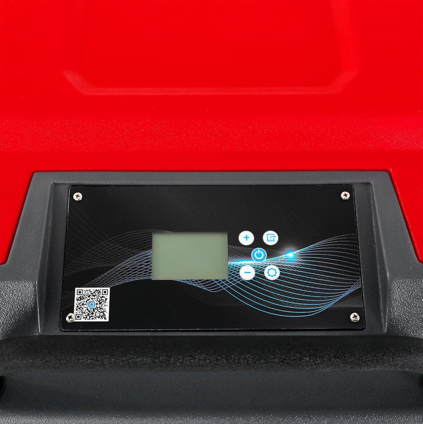 MOUNTO 310 Pints LGR Commercial Dehumidifier with Built-In Pump and Drain Hose – Portable, Heavy-Duty Dehumidifier with Wheels for Basements, Garages, Home, and Job Sites (Red)