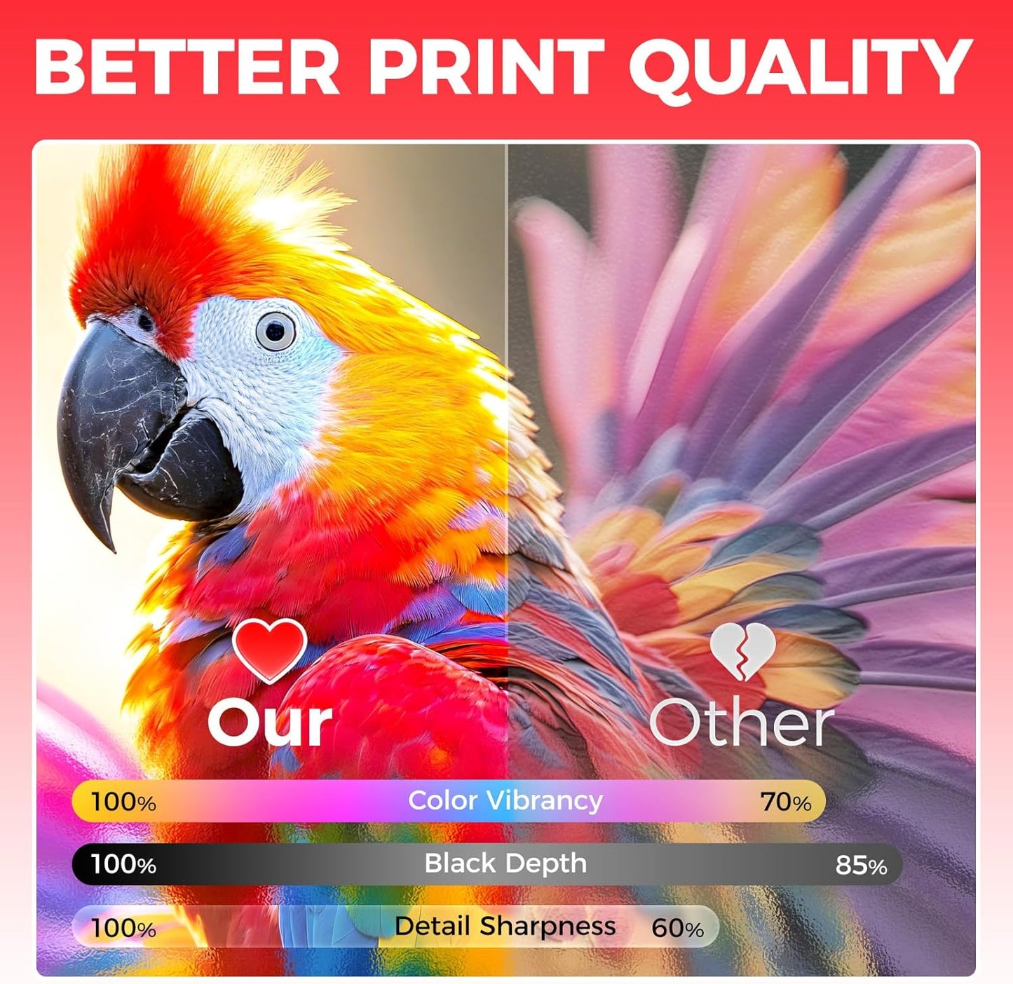 069H 069 Toner Cartridge Set 4-Pack MF753Cdw High Capacity Replacement for Canon 069H 069 Toner Compatible with Canon Color imageCLASS MF753Cdw MF751Cdw LBP674Cdw Printer Ink Black Cyan Magenta Yellow