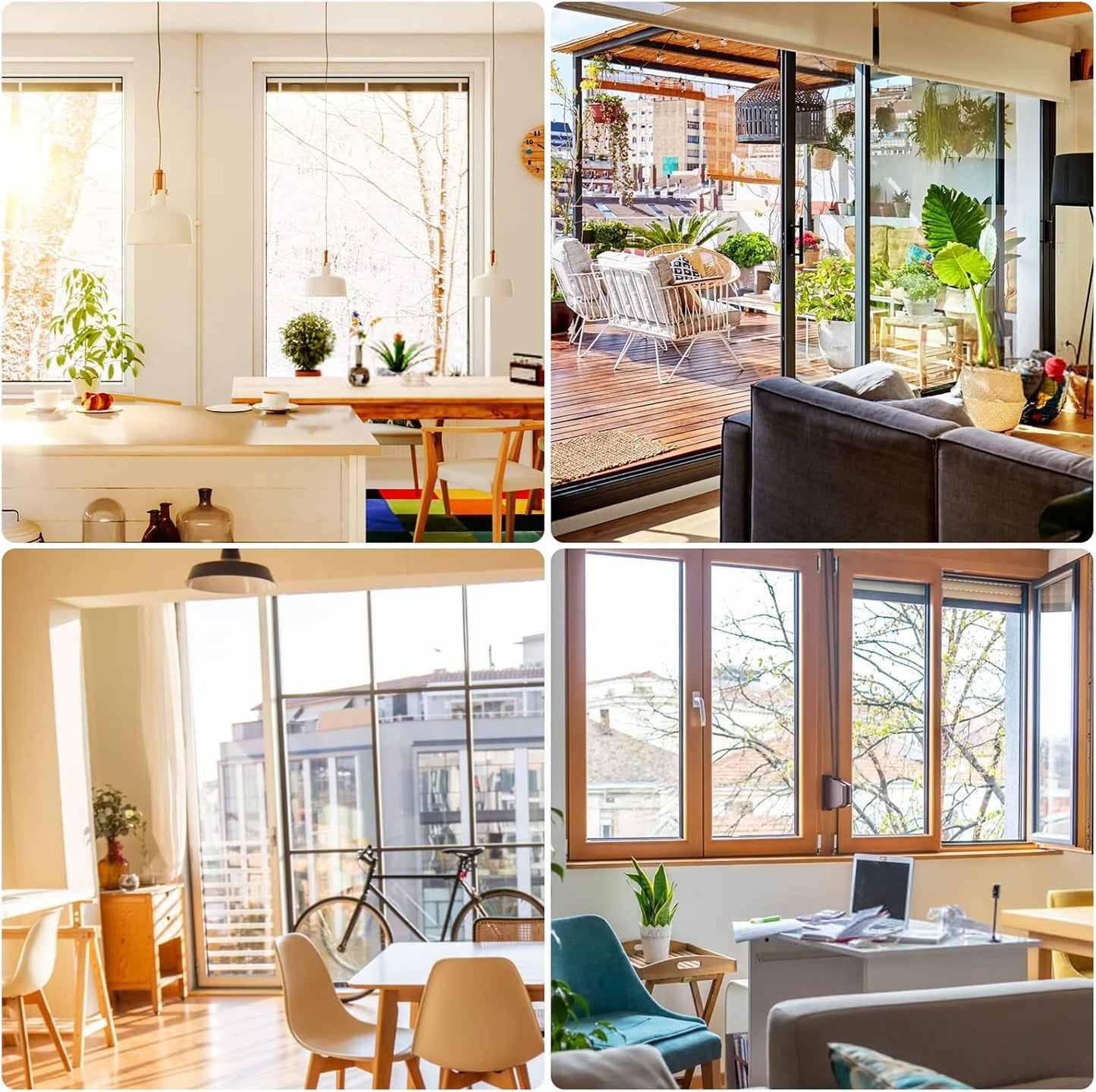 FLYZZZ Windows Screen Door Repair Kit Fiberglass Mesh 48''x197'' Black Window Screen Repair Kit Replacement Mesh Tool for Patio Screen Sliding Door Screen (Black, 48X197'')