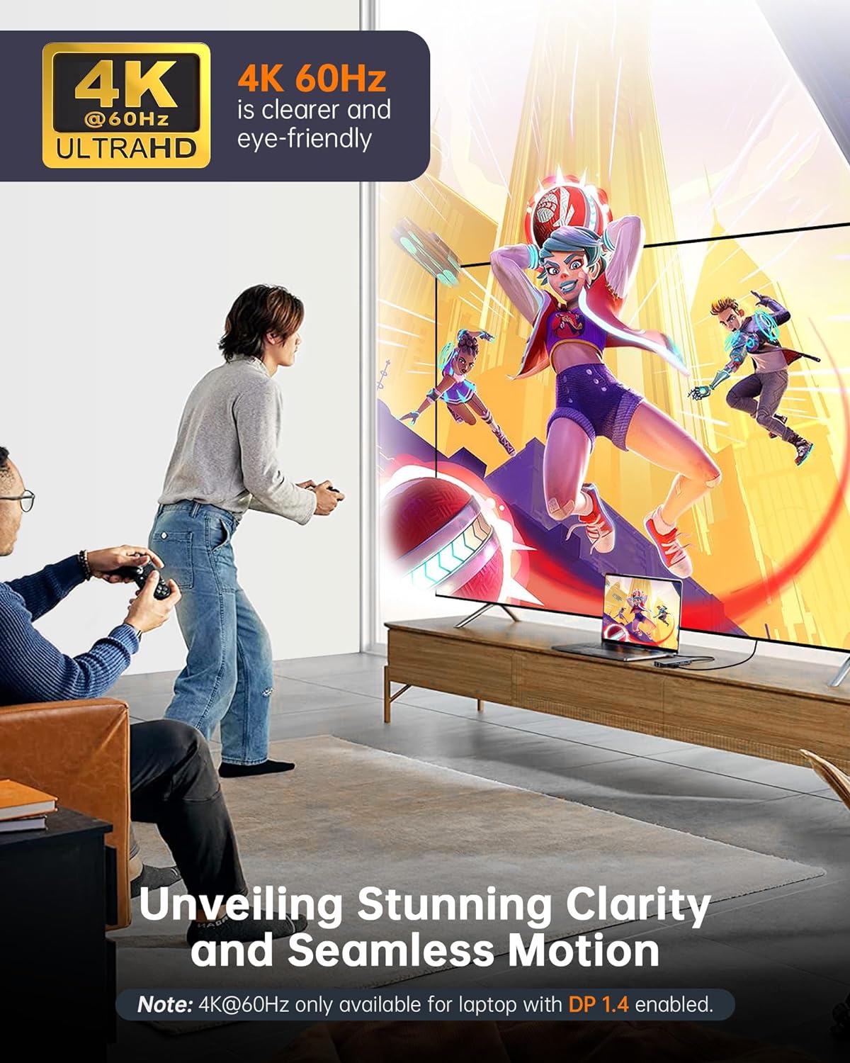 NOVOO USB C Hub Ethernet 4K@60 USB C HDMI Adapter Multiport Type C Adapter 4 USB 3.0 & USB2.0 Dongle 100W PD Dock Docking Station for MacBook Pro Air Apple iPad Pro Steam Deck Dell HP Lenovo 7-in-1