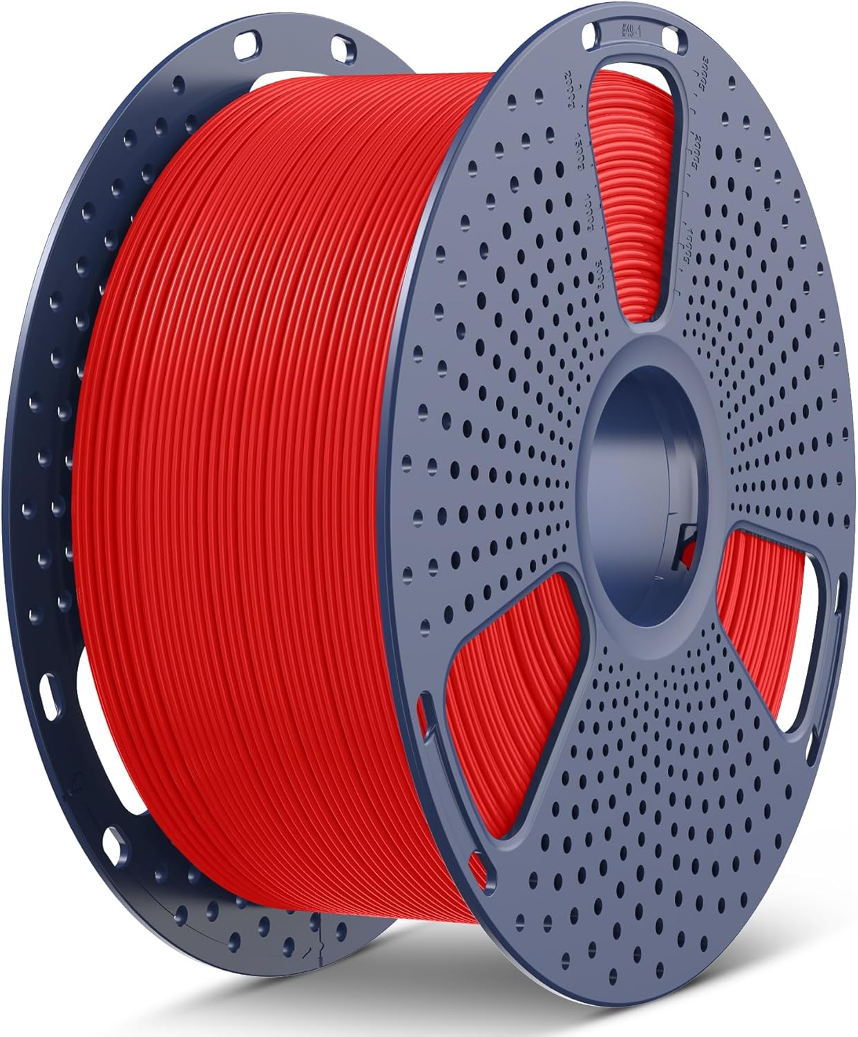 SUNLU Large Spool 3KG PETG Filament, 3D Printer Filament PETG 1.75mm, Less Stringing Good Layer Adhesion High Toughness, Big Roll Filament, 3kg Spool(6.6 lbs), Red