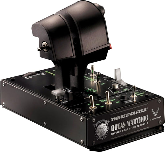 Thrustmaster HOTAS Warthog Dual Throttles for Flight Simulation, Official Replica of the U.S Air Force A-10C Aircraft (Compatible with PC)