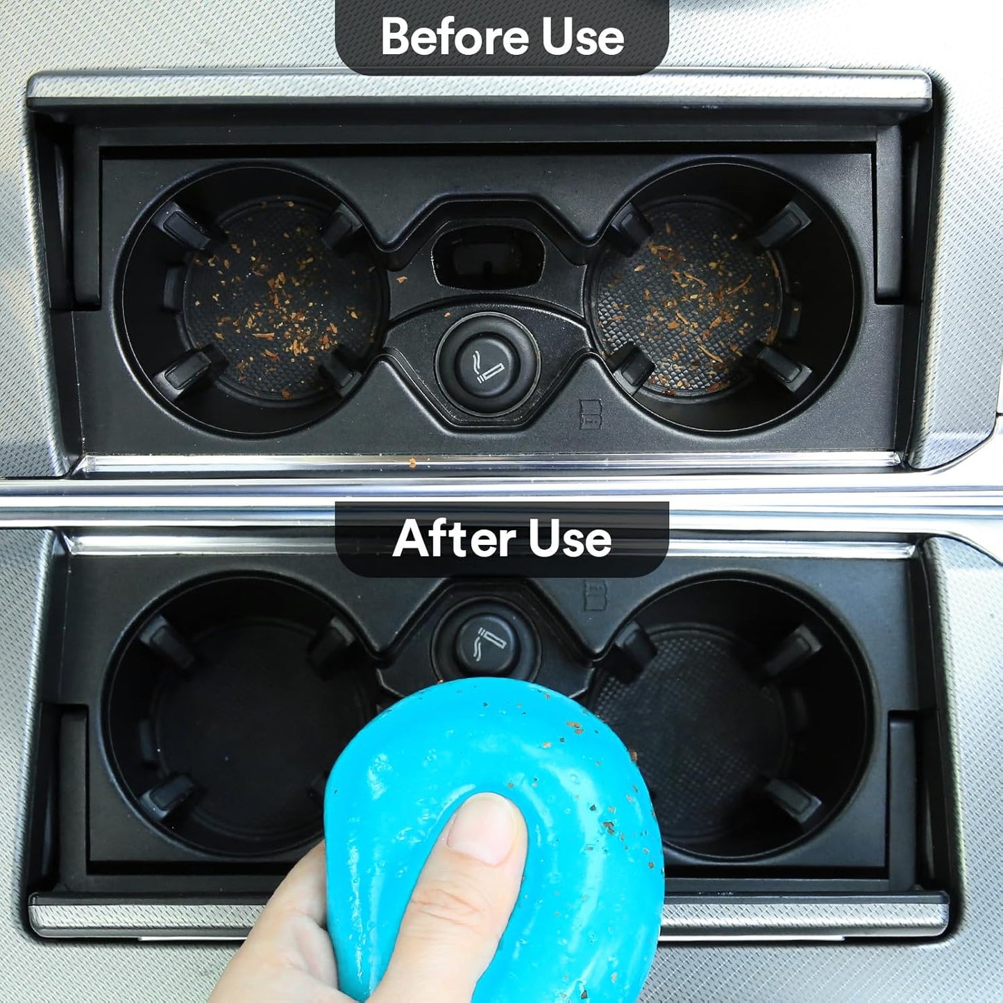 PULIDIKI Car Cleaning Gel for Car Cleaning Putty Car Putty Auto Detailing Tools Car Slime Cleaner Dust Cleaning Gel for Car Interior Cleaner Car Accessories Keyboard Cleaner Blue (4Pack)