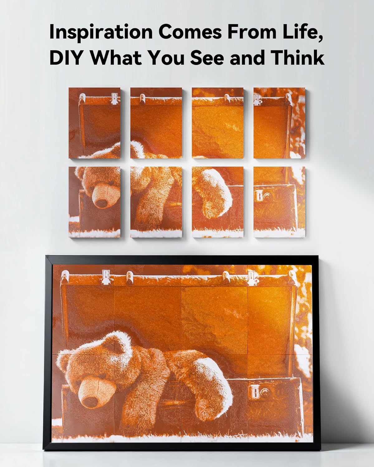 SUNLU CMYK PETG Printing Filament 1.75mm 4kg Bundle,Compatible with AMS and Regular FDM 3D Printers.Individually Vacuum Packed,4kg in Total,1kg per Spool,4 Packs,White+Cyan+Magenta+Yellow.