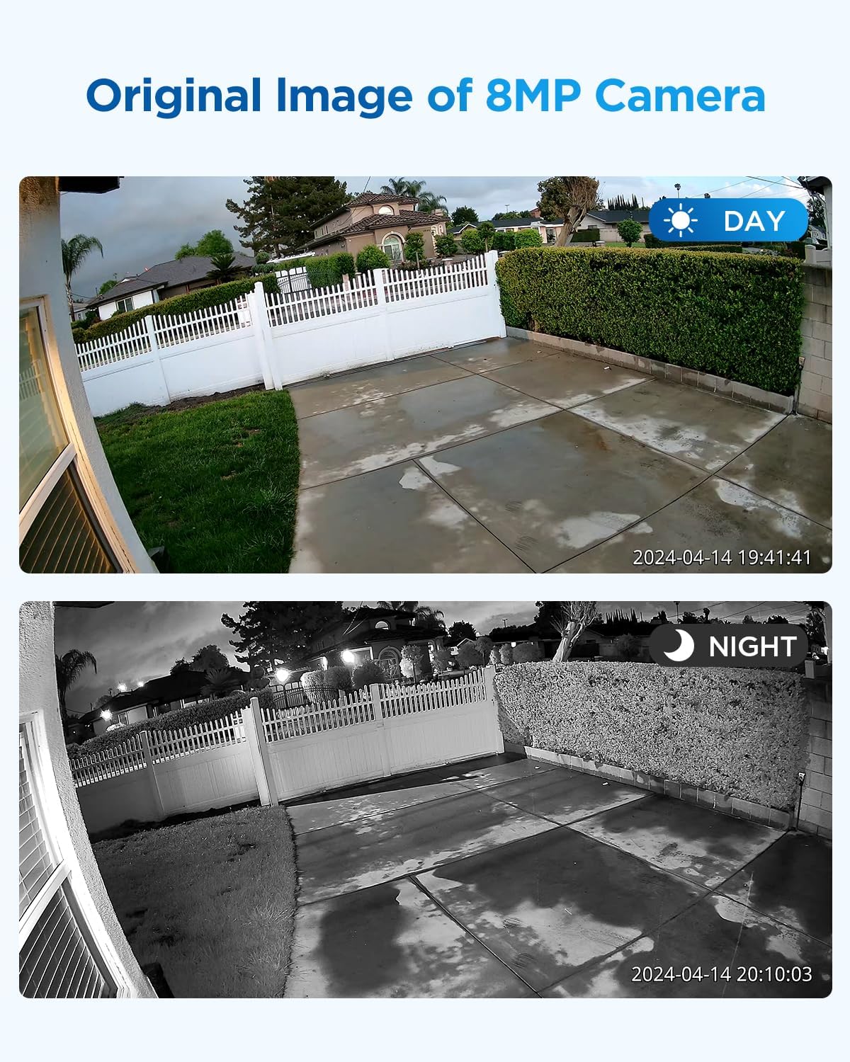 4COVR 4K PoE Security Camera System, 4K 8 Channel H.265 NVR with 2TB HDD, AI Human Vehicle Detection & Night Vision, 8X 8MP Commercial IP67 Dome IP Camera Built-in Mic, 24/7 Recording, LY97AX8M0808