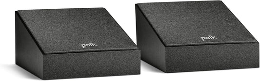 Polk Monitor XT90 Hi-Res Height Speaker Pair for 3D Sound Effect - Dolby Atmos-Certified, DTS:X and DTS Virtual:X Compatible 4" Dynamically Balanced Woofer, Midnight Black