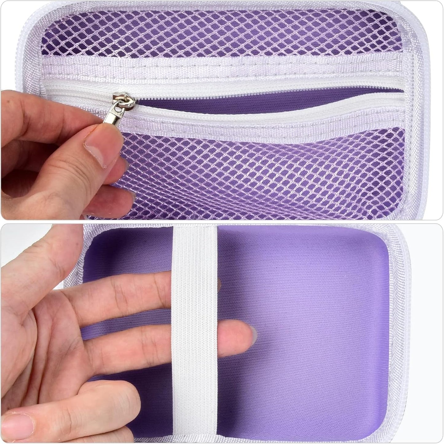 Labels Printer Case Compatible with COLORWING D30 Bluetooth Wireless Portable Labeling Printer Also for Phomemo D30 D35 for Memoking Mini Thermal Printing Sticker Storage Holder