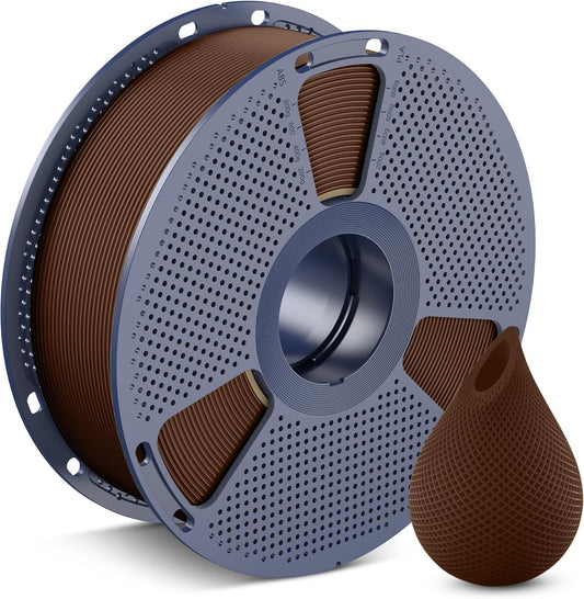 SUNLU 3D Printer Filament PETG Filament 1.75mm, Less Stringing Good Layer Adhesion High Toughness, PETG Filament 1.75 ±0.02mm, 1kg Spool(2.2lbs), Coffee Brown