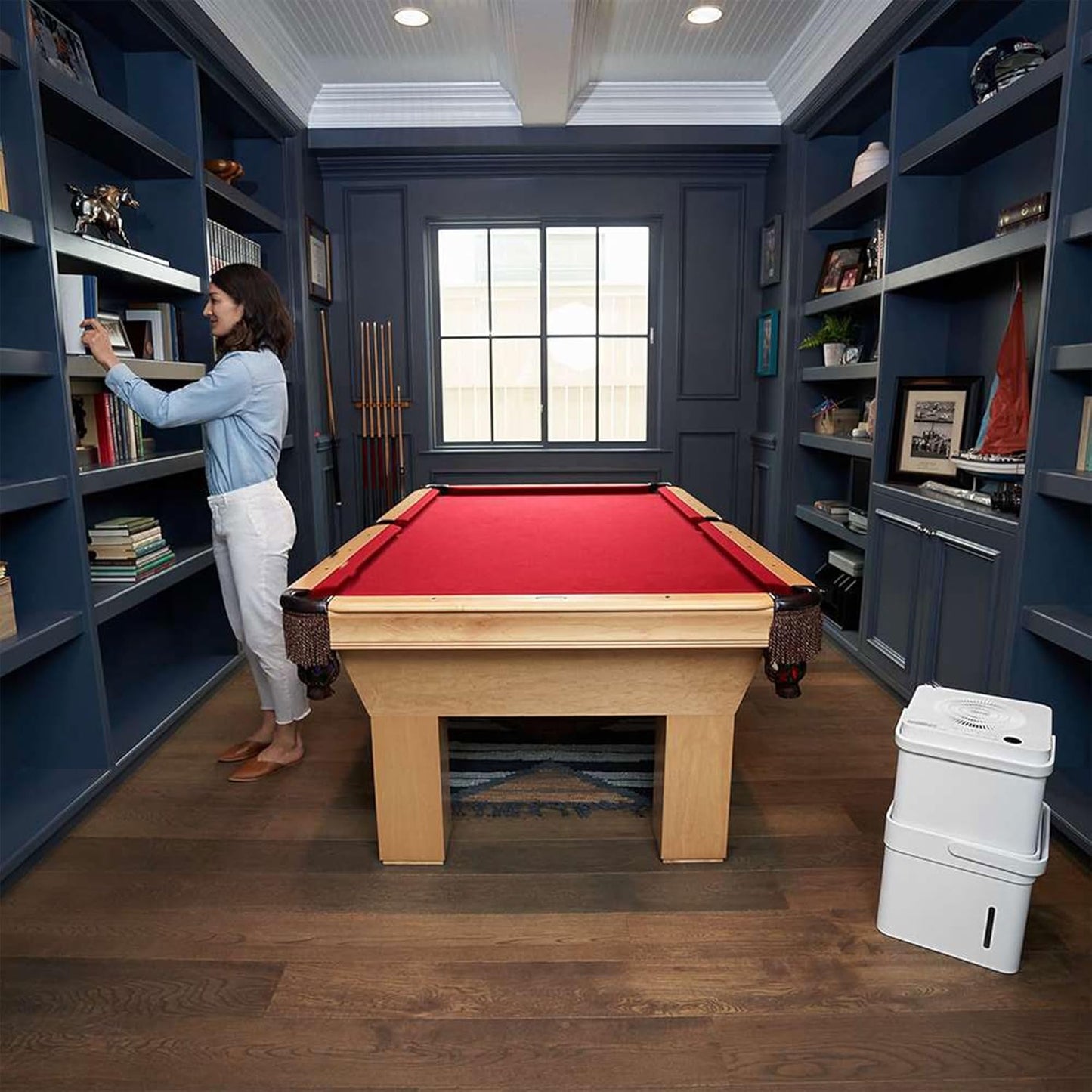 Midea Cube 50 Pint Dehumidifier for Basement and Rooms at Home for up to 4,500 Sq. Ft., Built-in Pump, Drain Hose Included, Smart Control, Works with Alexa (White), ENERGY STAR Most Efficient 2023