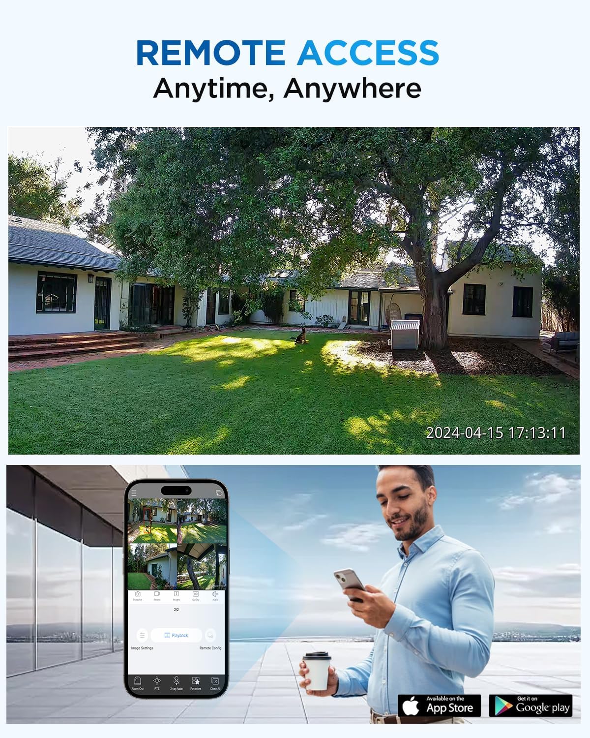 4COVR Security Camera Outdoor System, AI Human Vehicle Detection, 6Pcs 5MP Wired Commercial Dome PoE IP Camera IP67 Night Vision, 8CH 4K H.265 NVR 2TB HDD, 24/7 Home Surveillance, LY97AB5M0806