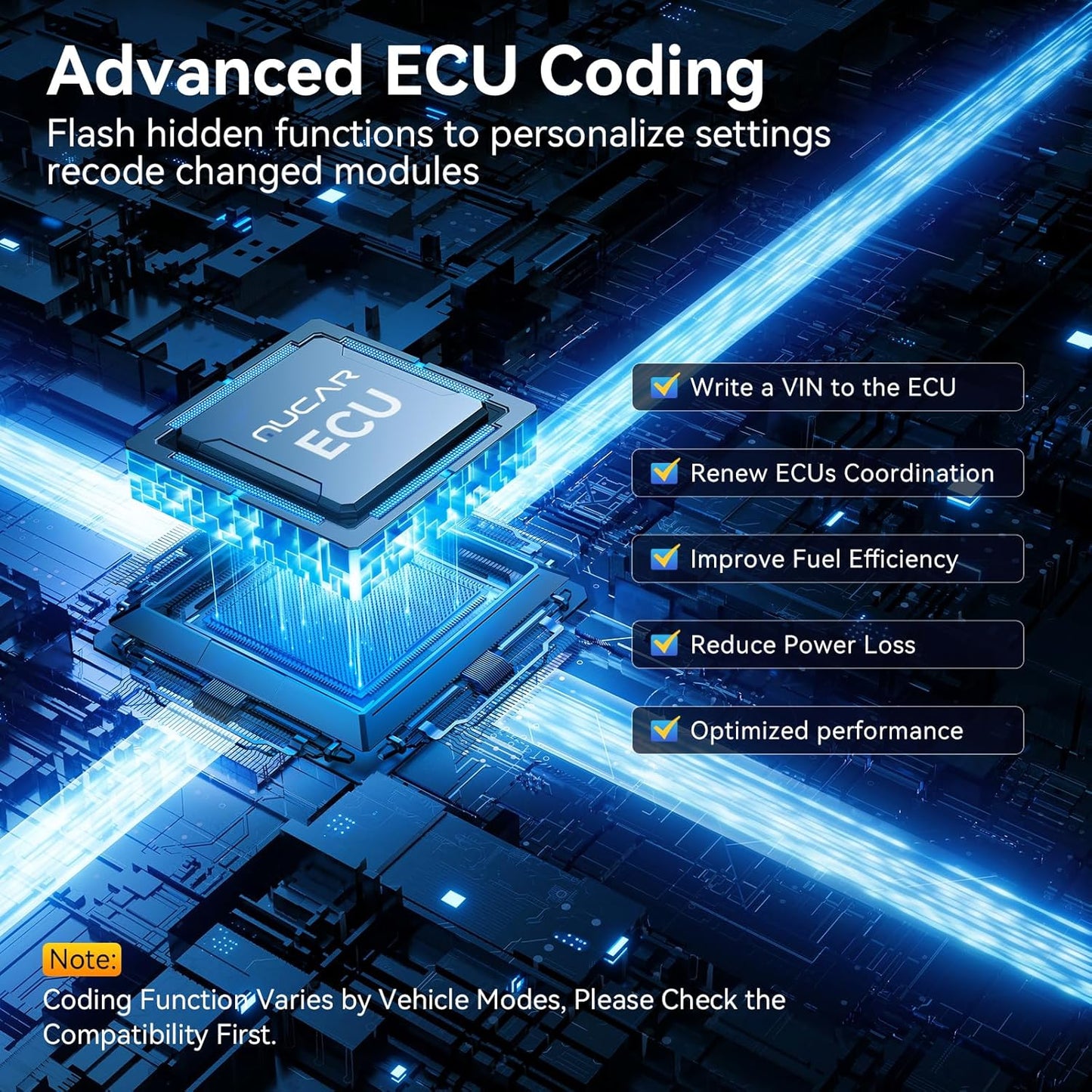 MUCAR Bidirectional Scan Tool, VO7Y All Systems & 28+ Resets OBD2 Scanner Diagnostic Tool with ECU Coding,Wireless Scanner for Car with Active Test