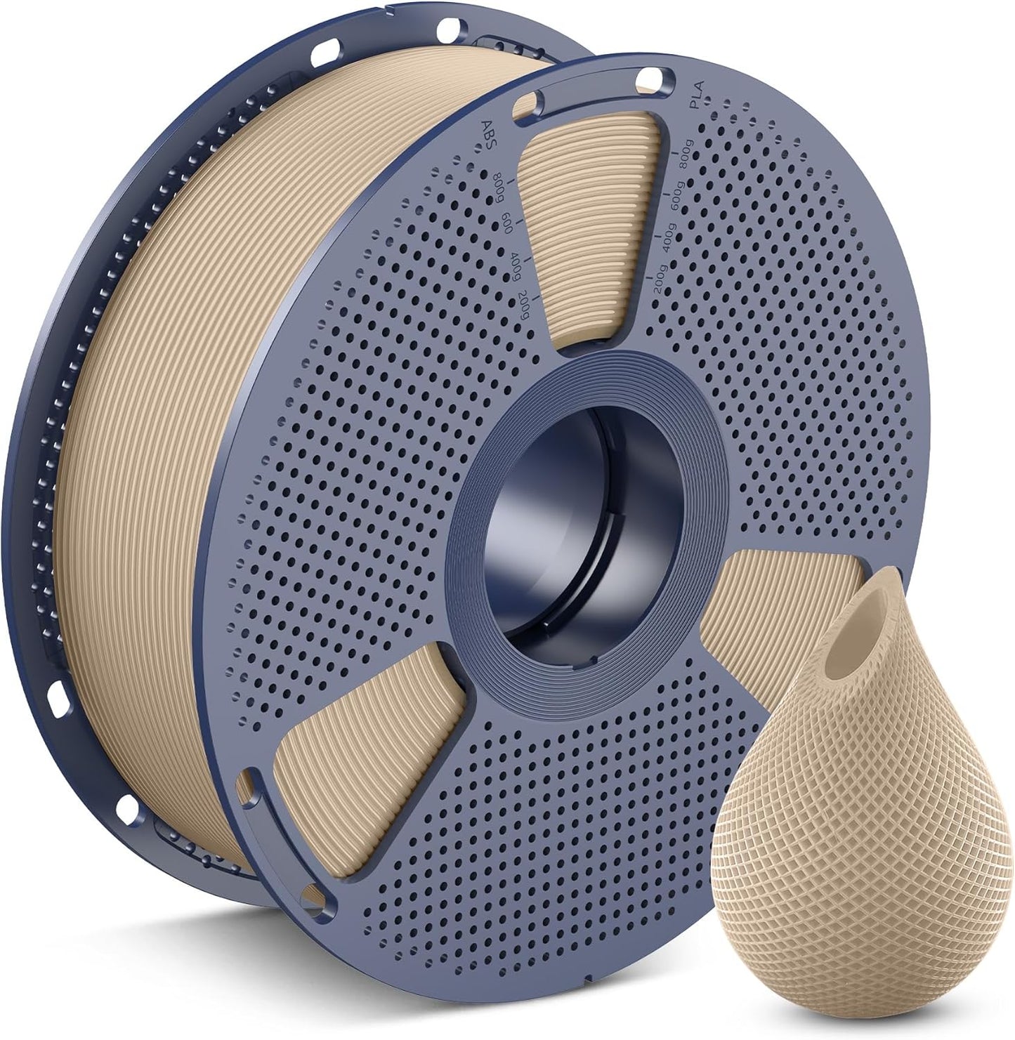 SUNLU 3D Printer Filament PETG Filament 1.75mm, Less Stringing Good Layer Adhesion High Toughness, PETG Filament 1.75 ±0.02mm, 1kg Spool(2.2lbs), Oak